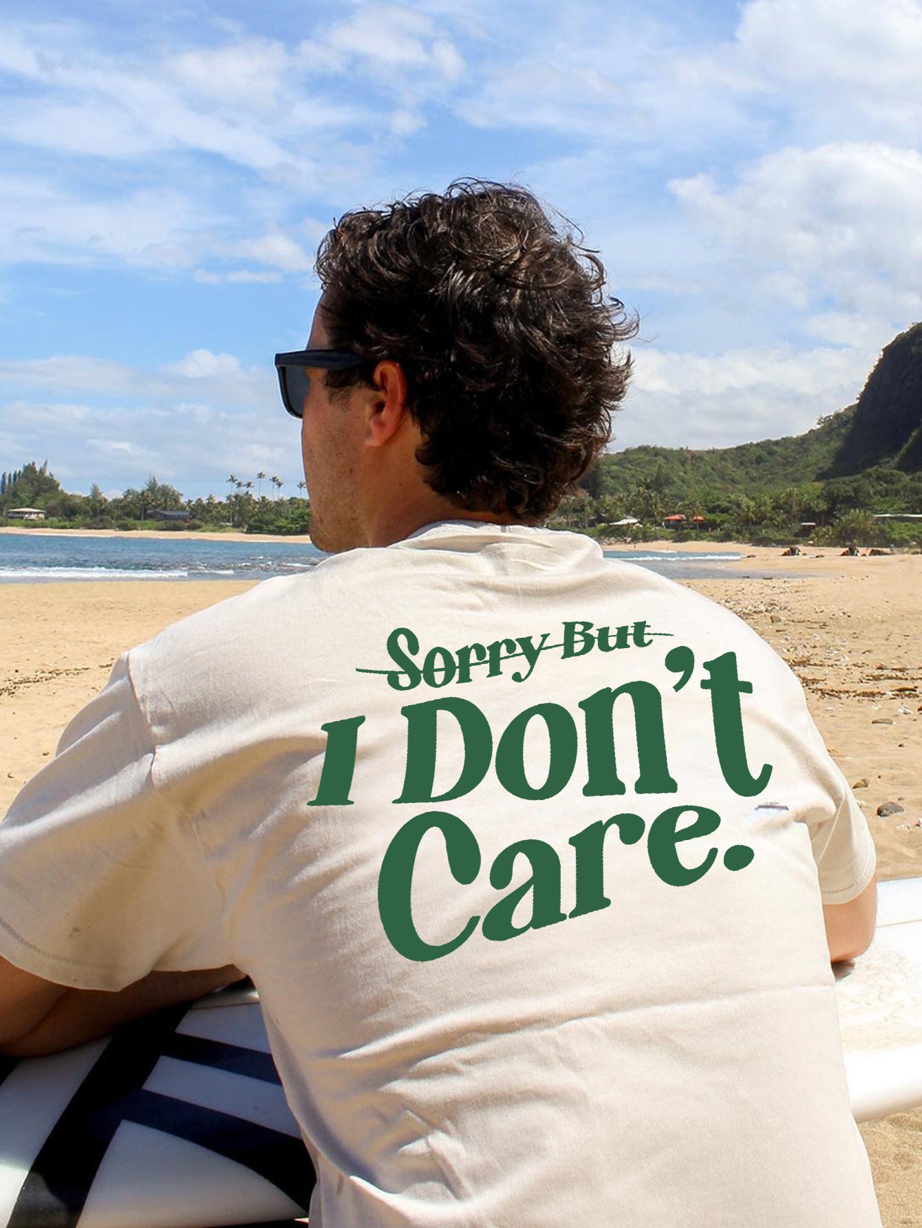 T-shirt - I Don't Care Lumié