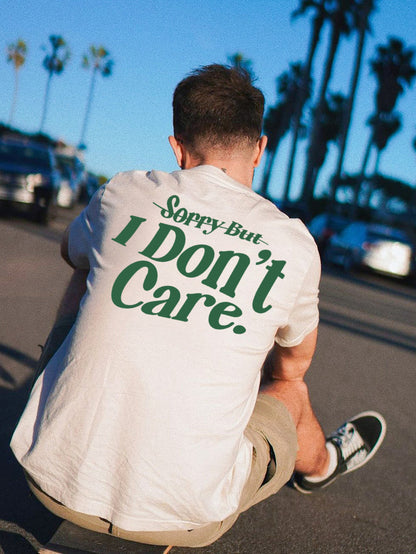 T-shirt - I Don't Care Lumié