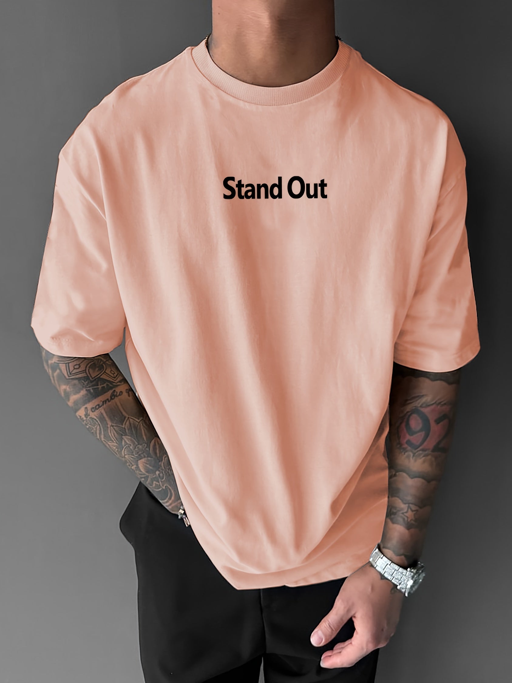 T-shirt "Stand out, get ready" Lumié