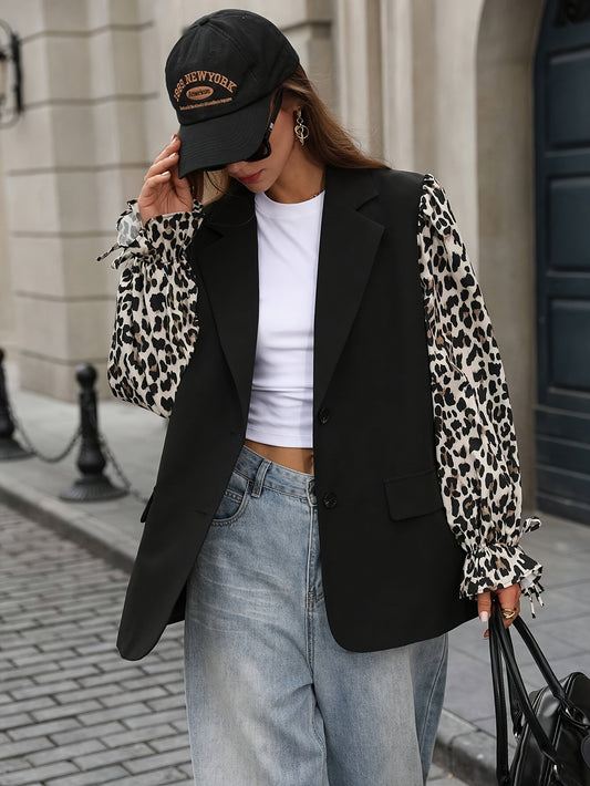 Blazer leopard Lumié