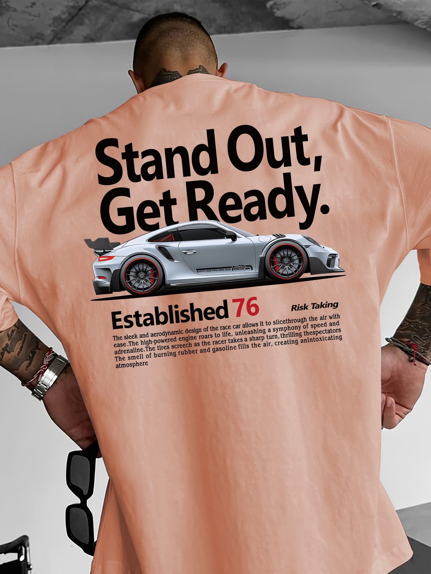 T-shirt "Stand out, get ready" Lumié