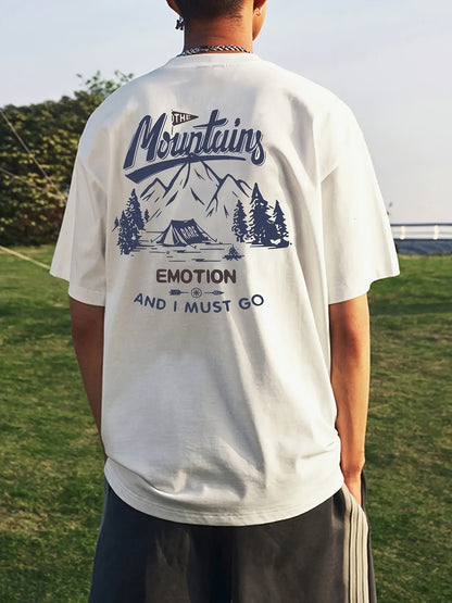 T-shirt "Mountains" Lumié