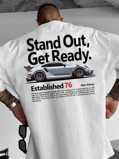 T-shirt "Stand out, get ready" Lumié