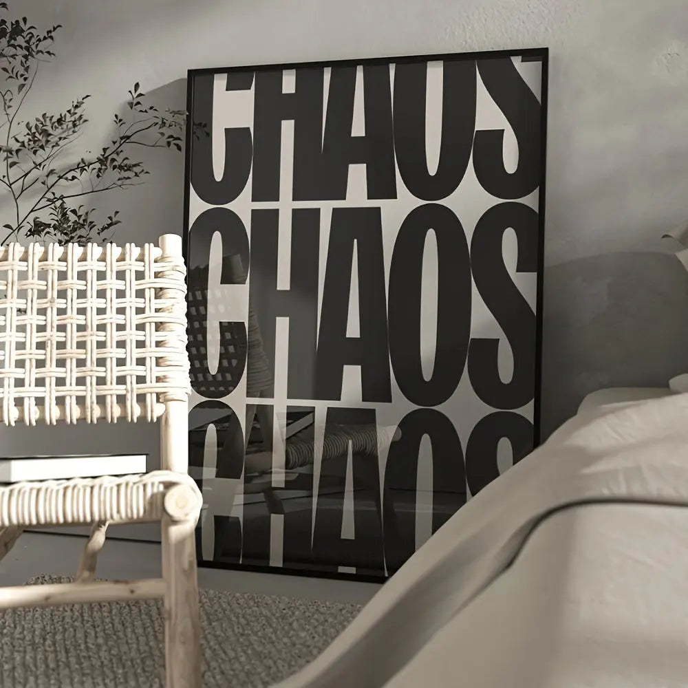 Poster "Chaos" Lumié