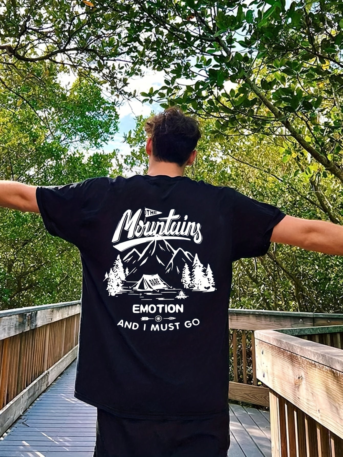 T-shirt "Mountains" Lumié